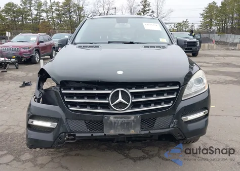 2012 Mercedes-Benz Ml 350 4Matic из США, поврежденный, VIN 4JGDA5HB9CA017021